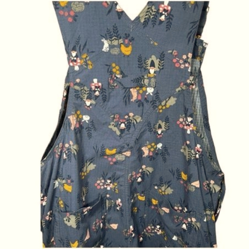 NWT Duluth Trading Co Heirloom Gardening Shortalls Size L